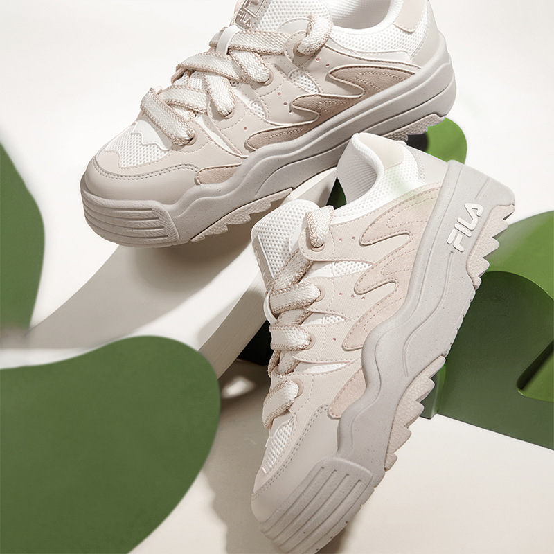 淘宝秒杀：FILA斑斓板鞋厚底增高休闲鞋 福利价仅409元秒杀！