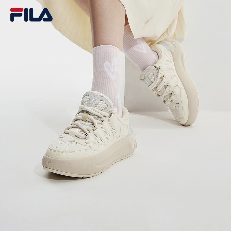 淘宝秒杀：FILA厚底小白鞋休闲运动萝卜鞋 福利价仅499元秒杀！