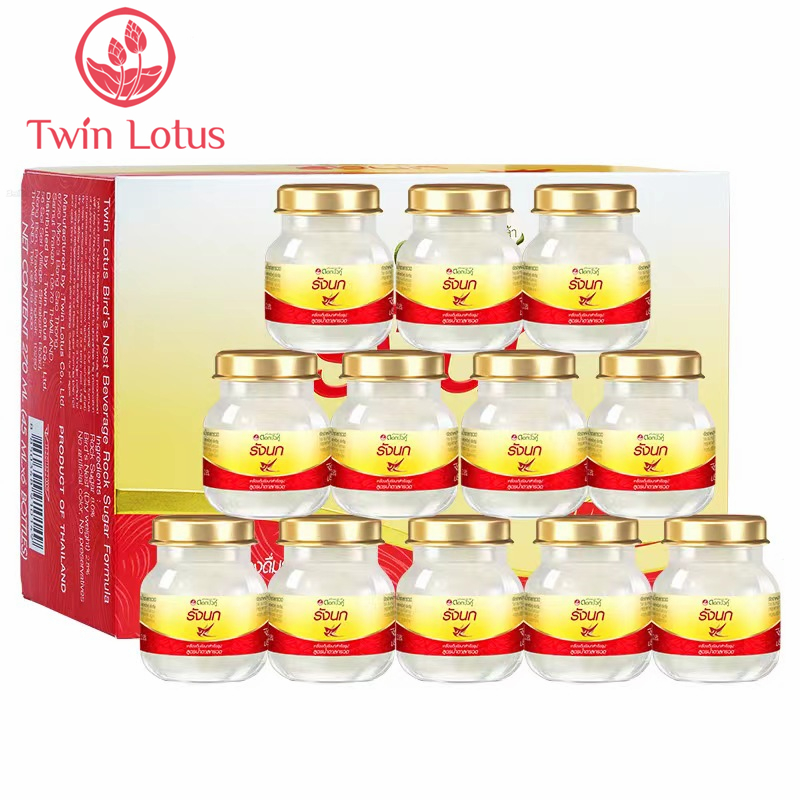 胡先煦代言【双莲】泰国金丝燕窝45ml*12瓶 券后【138元】包邮秒杀