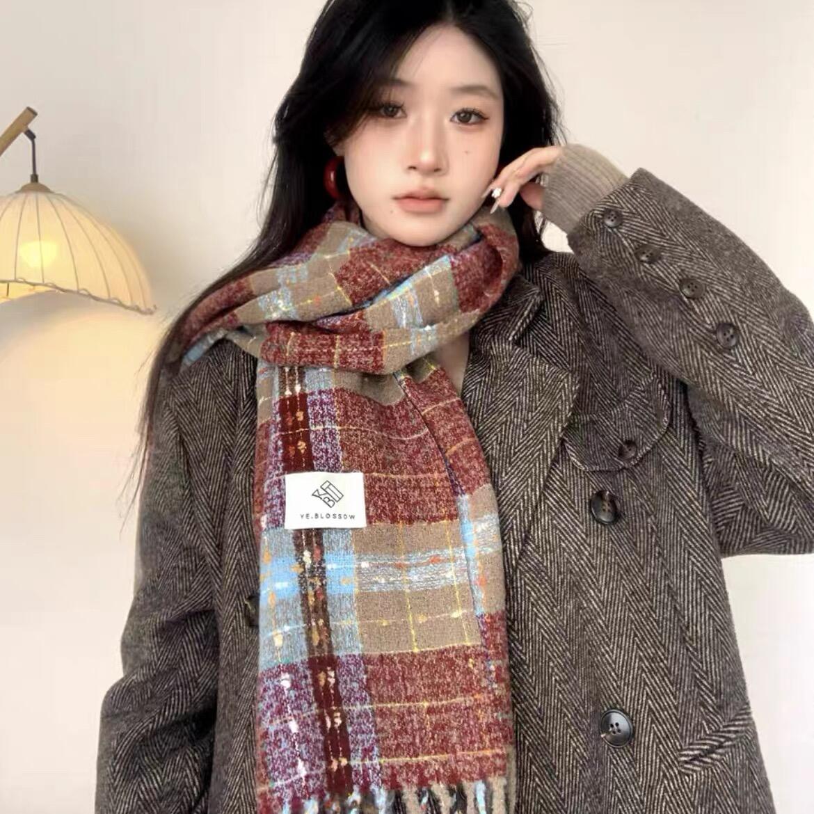 芬.迪.同.款.仿羊绒大披肩围巾 券后【29.9元】包邮秒杀