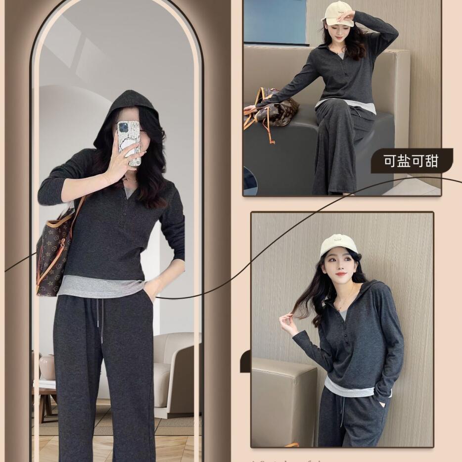  DH糯米长袖套装休闲套装 券后【49.9元】包邮秒杀