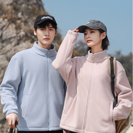 牧荒者多色情侣同款摇粒绒外套 券后【69.9元】包邮秒杀