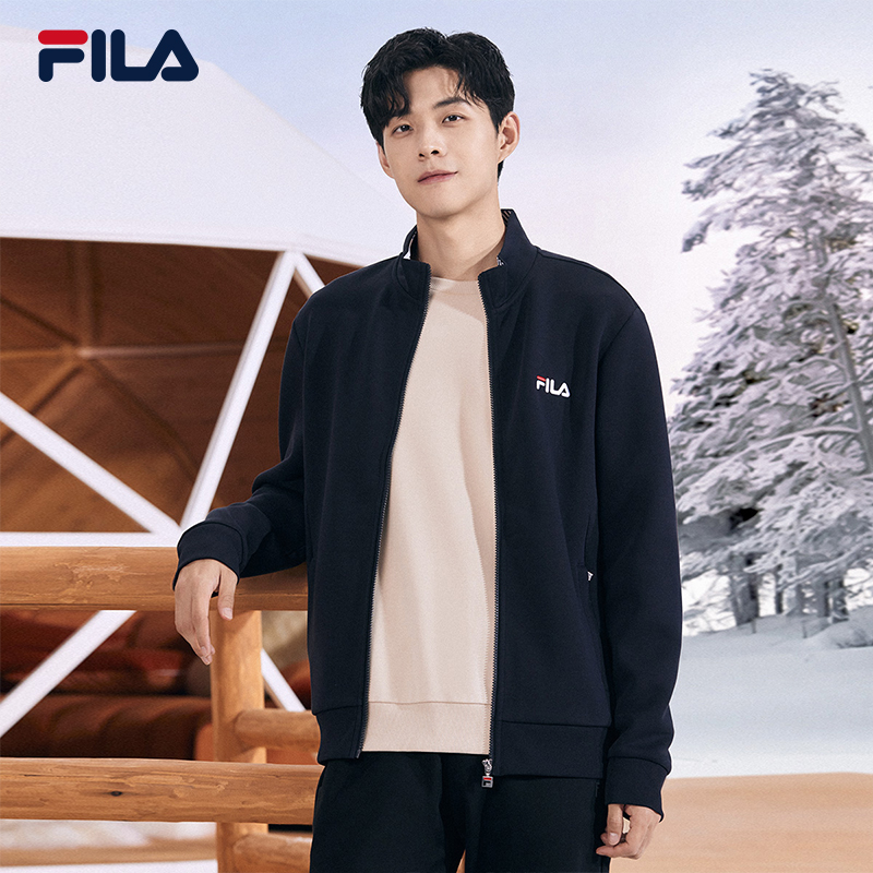 双11现货：【FILA】时尚休闲基础针织长袖 福利价仅539元秒杀！