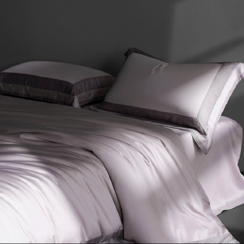  双11现货：【本初防螨天丝棉磨毛四件套纯色 福利价仅1549元秒杀！