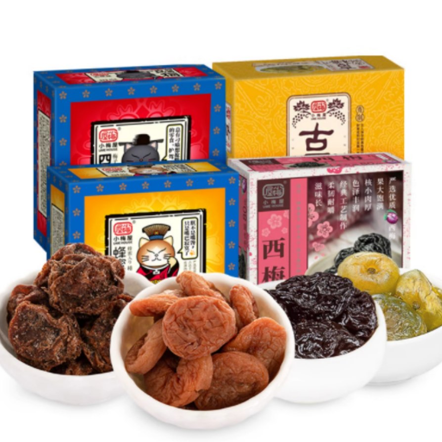 淘宝秒杀：小梅屋梅饼零食蜜饯组合 福利价仅29.5元秒杀！