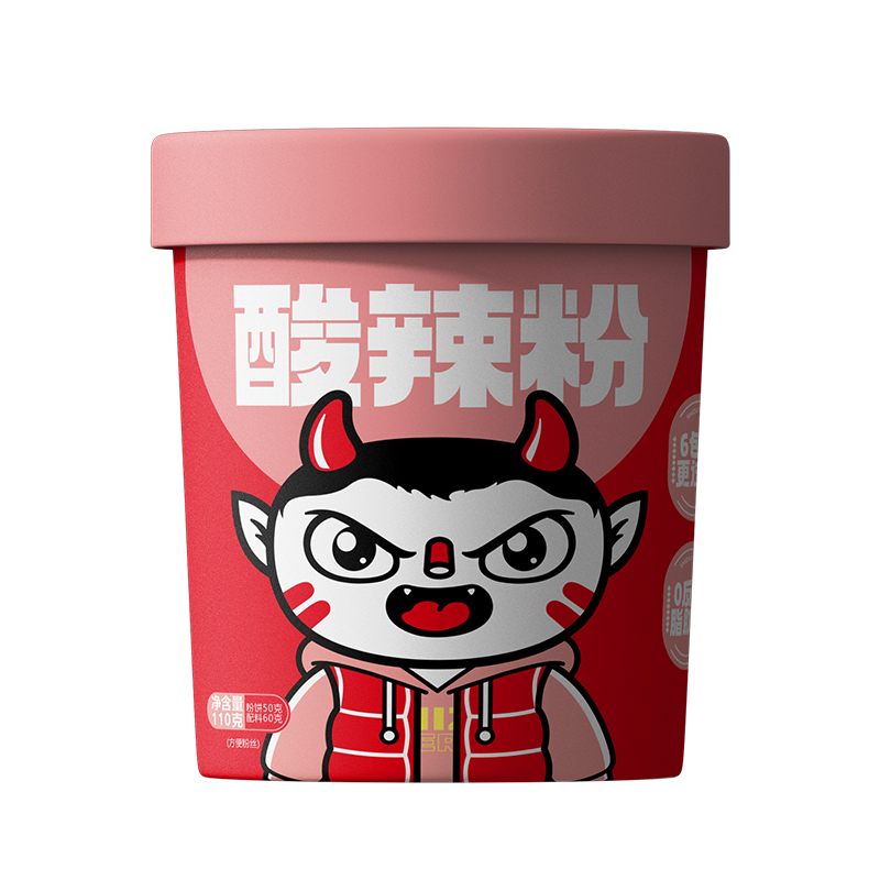 淘宝秒杀：食族人网红定制酸辣粉6桶 福利价仅19.2元秒杀！