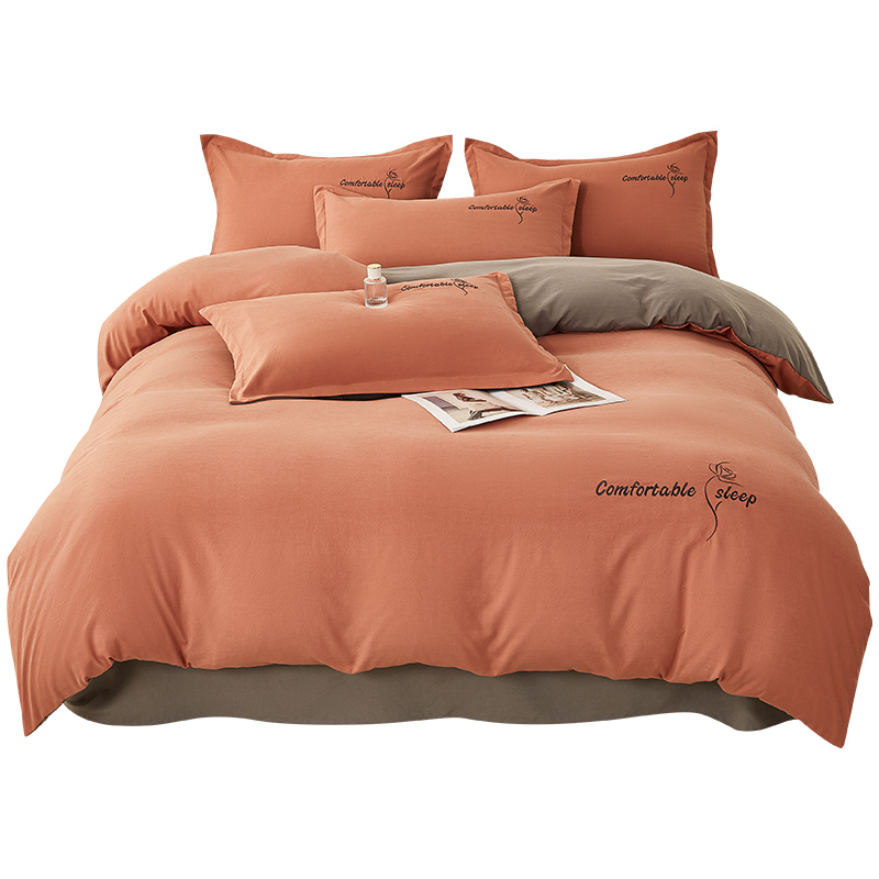 A2【雅鹿】高端礼盒德绒刺绣四件套 券后【99.9元】包邮秒杀