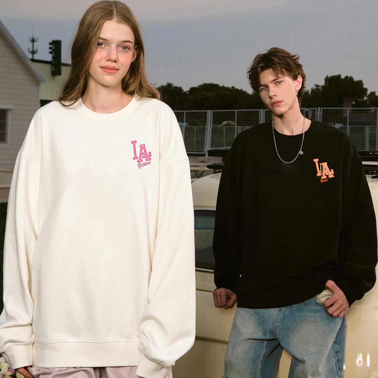 热销爆品：LA官方正品秋冬纯棉男女同款卫衣 福利价仅49.9元秒杀！