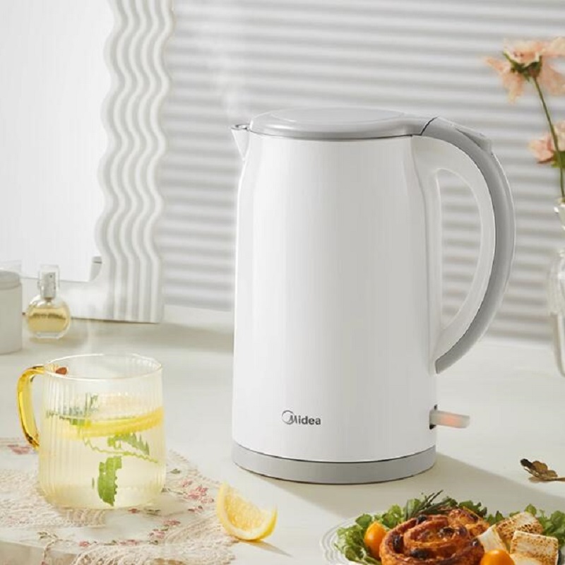 优质素材：美的316L不锈钢电热水壶1.7L 福利价仅76.67元秒杀！