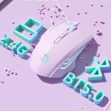 双11现货：静音无线蓝牙鼠标 可充电 电竞游戏办公通用 福利价仅30.99元秒杀！