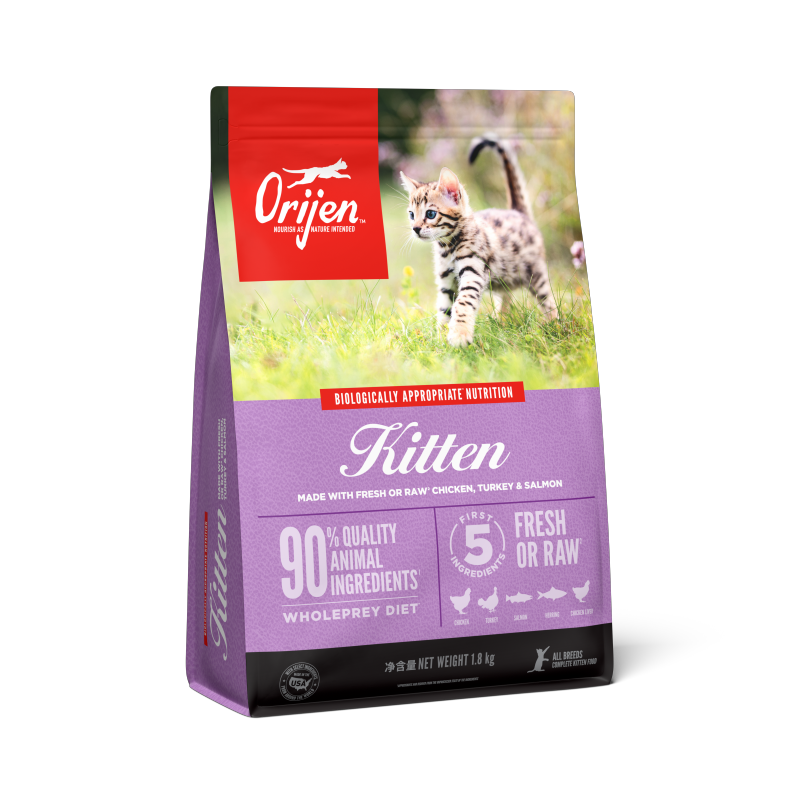 淘金币活动：Orijen渴望猫粮高蛋白幼猫猫粮1.8kg 福利价仅306元秒杀！
