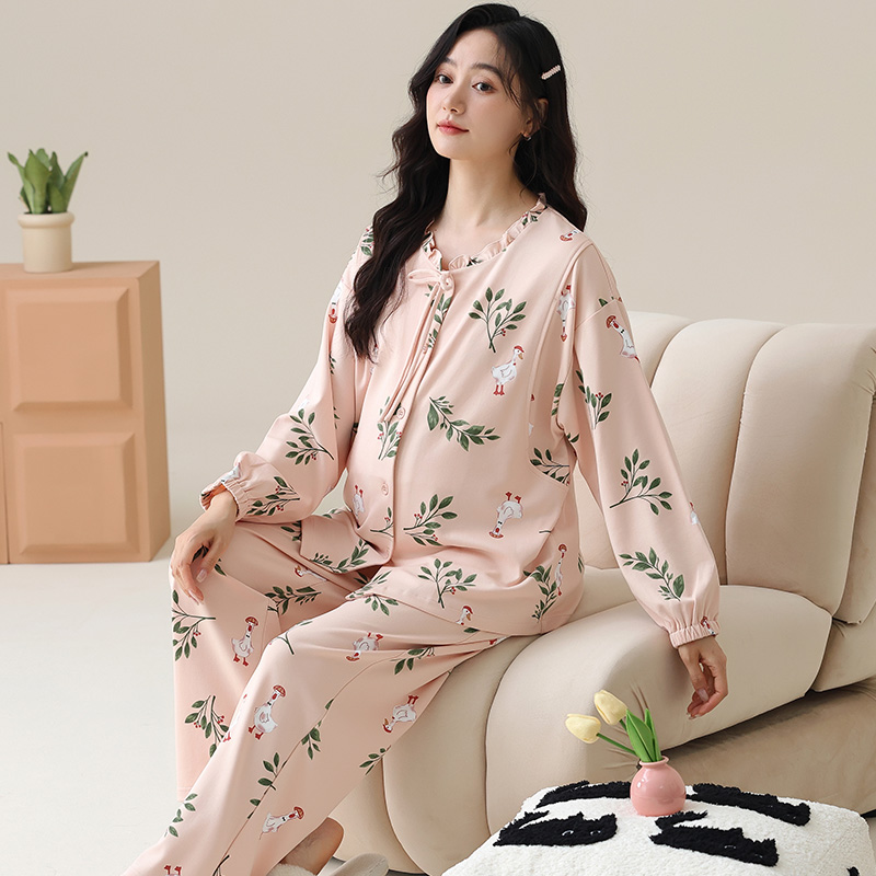 优质素材：ROVO秋冬孕妇月子服长袖哺乳家居服 福利价仅59.9元秒杀！