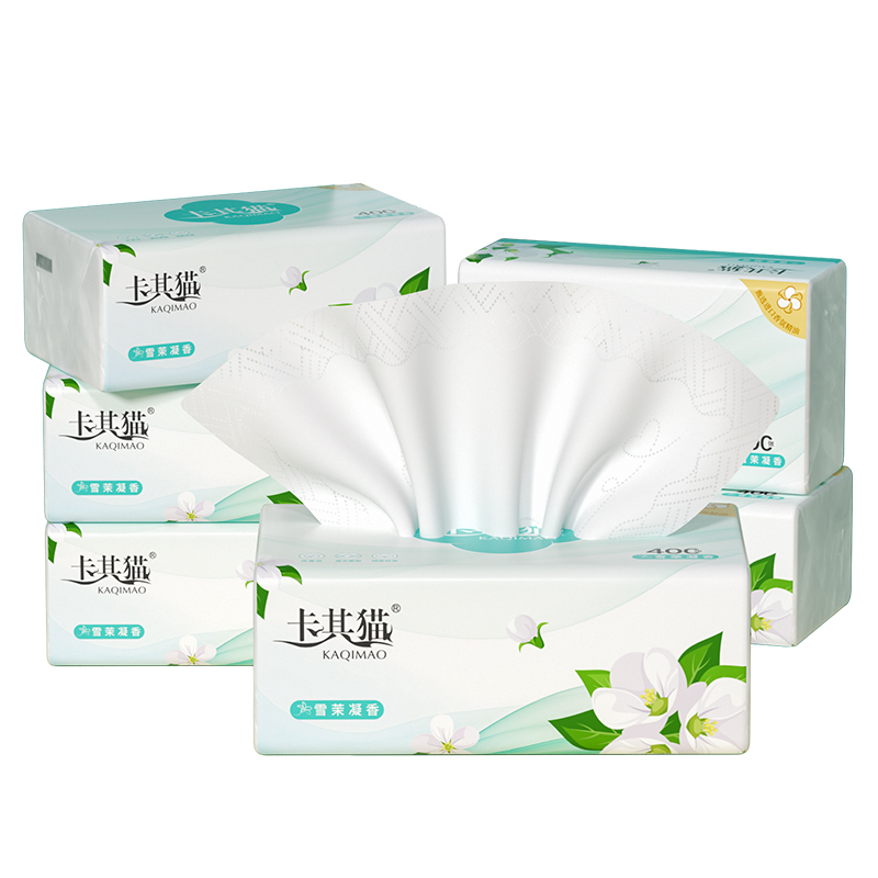 淘宝秒杀：有香款！卡其猫雪茉凝香抽纸6包 福利价仅8.9元秒杀！