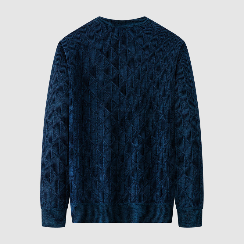 优质素材：【红蜻蜓】男士加绒加厚保暖毛衣针织打底衫 福利价仅39.9元秒杀！