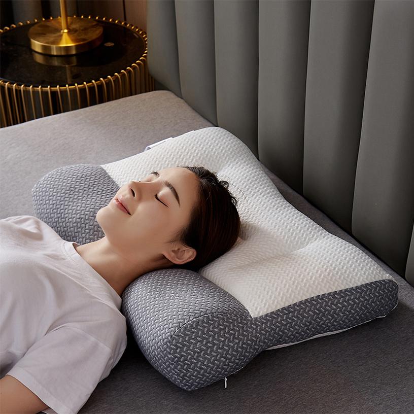  优质素材：福满园反牵引枕头护颈椎睡眠专用枕芯 福利价仅39.9元秒杀！