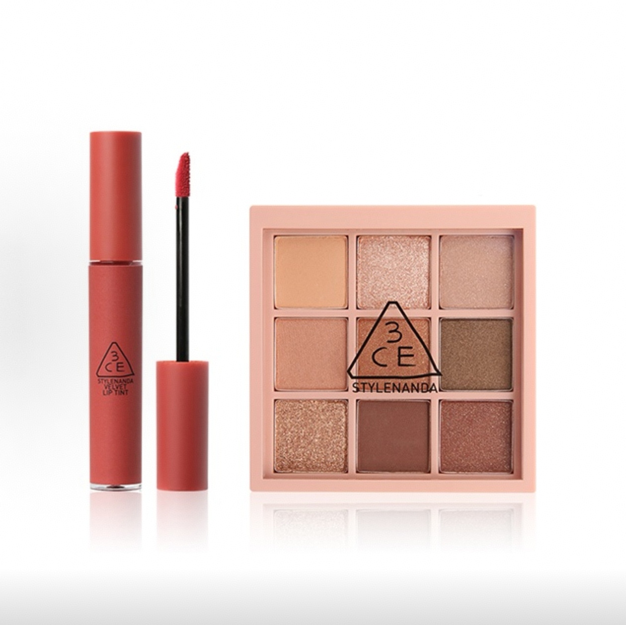  热销爆品：3CE九宫格眼影盘+赠丝绒唇釉 福利价仅169元秒杀！