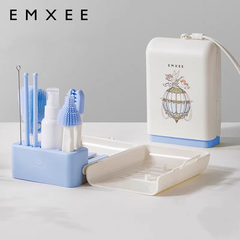 热销爆品：迁+翻倍！嫚熙便携新生婴儿专用奶瓶刷 福利价仅26.9元秒杀！