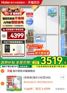 海尔小红花制冰电冰