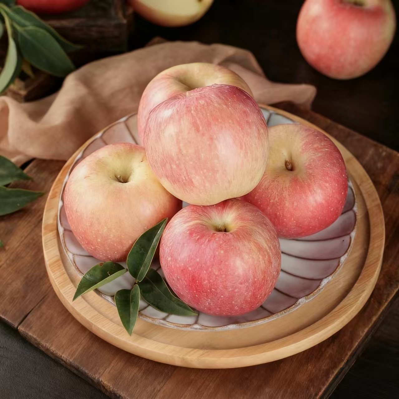 淘宝秒杀：陕西红富士苹果净重4.5斤 福利价仅11.74元秒杀！