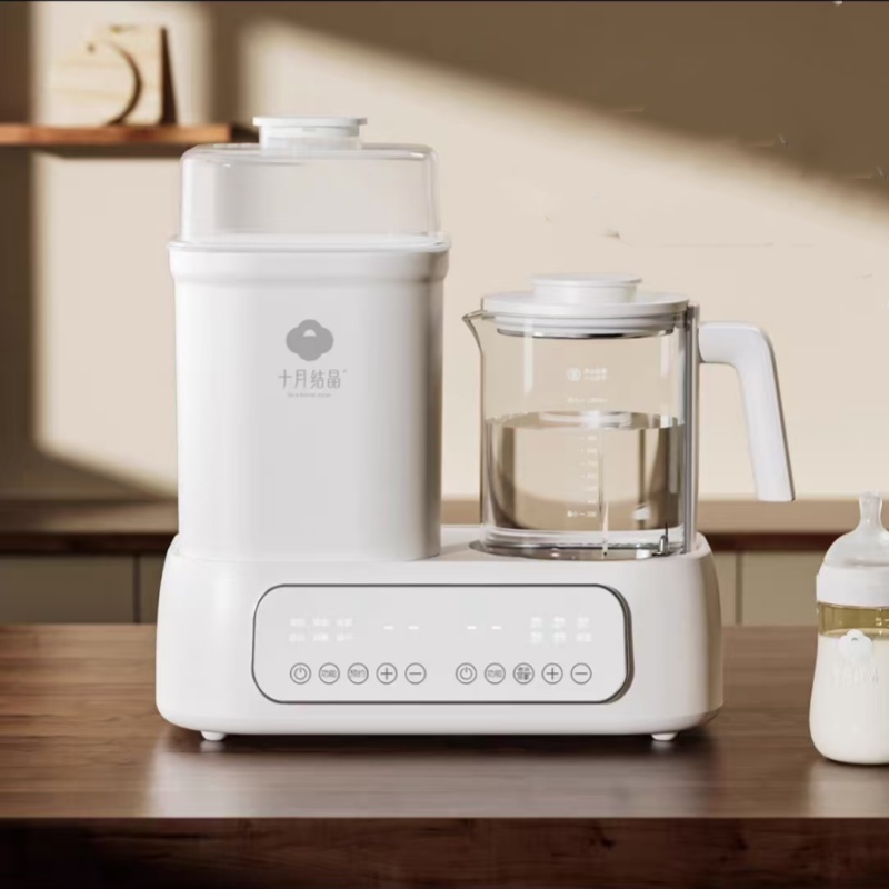 热销爆品：十月结晶恒温水壶调奶消毒多合一体机 福利价仅198.9元秒杀！